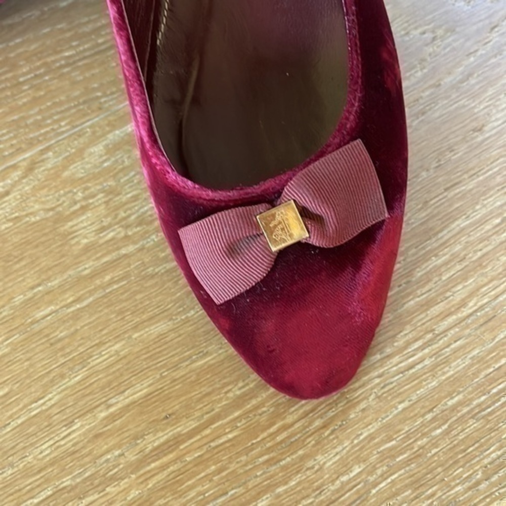 Brooks brothers Italian bow suede flats - Picture 4 of 15